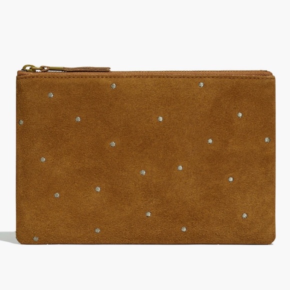 Madewell Handbags - Madewell Suede Pouch Clutch